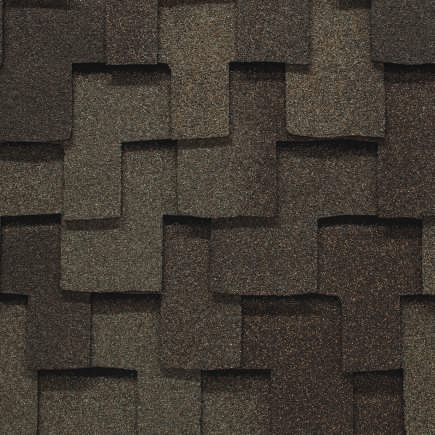 GAF Sagewood shingle color swatch