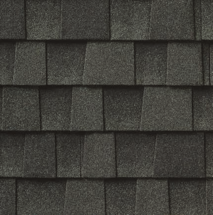 GAF Coastal Slate shingle color swatch
