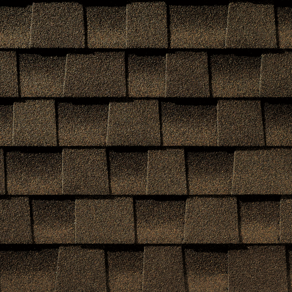 GAF Barkwood shingle color swatch