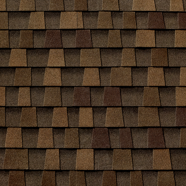 GAF Chestnut Valley shingle color swatch