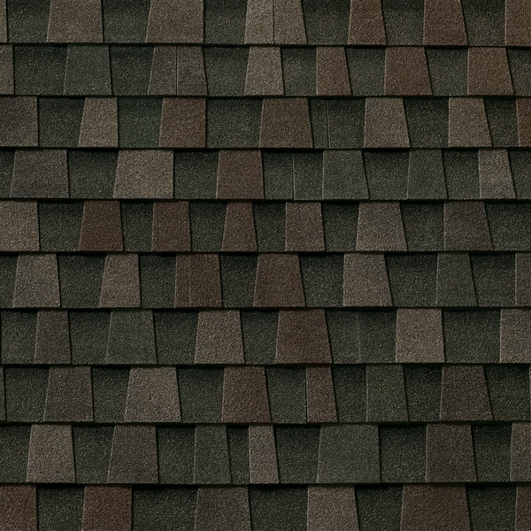 GAF Midnight Mesa shingle color swatch